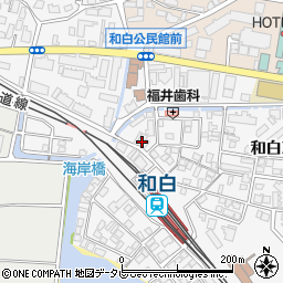 コーポ上田周辺の地図