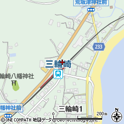 ファミリーマート新宮三輪崎店周辺の地図
