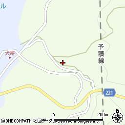 愛媛県伊予市中山町佐礼谷丙-1199周辺の地図