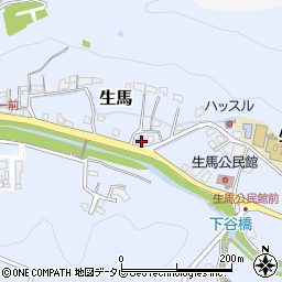 和歌山県西牟婁郡上富田町生馬1690周辺の地図