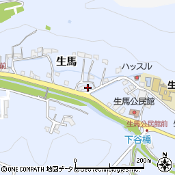 和歌山県西牟婁郡上富田町生馬1694周辺の地図
