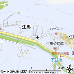 和歌山県西牟婁郡上富田町生馬1695周辺の地図