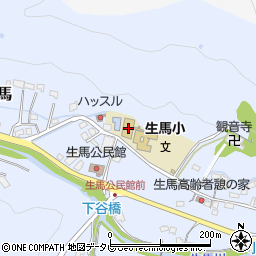 和歌山県西牟婁郡上富田町生馬1891周辺の地図