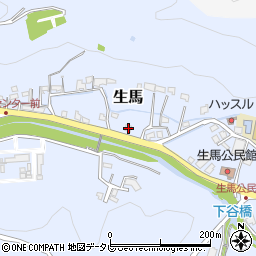 和歌山県西牟婁郡上富田町生馬1664周辺の地図
