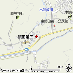 福岡県飯塚市勢田361-7周辺の地図