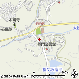 福門鍼灸院周辺の地図