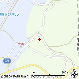 愛媛県伊予市中山町佐礼谷1230周辺の地図