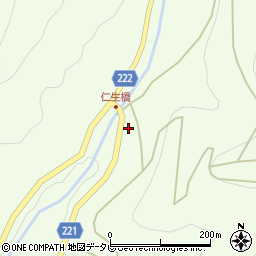 愛媛県伊予市中山町佐礼谷955周辺の地図