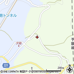 愛媛県伊予市中山町佐礼谷丙-1232周辺の地図