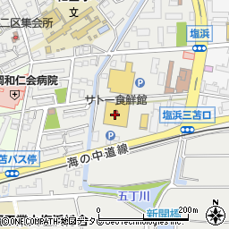 福岡銀行サトー食鮮館和白店 ＡＴＭ周辺の地図