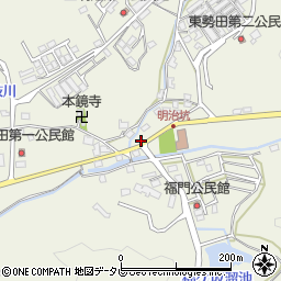 福岡県飯塚市勢田176周辺の地図
