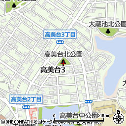 高美台北公園トイレ周辺の地図