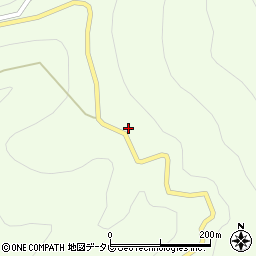 愛媛県伊予市中山町佐礼谷964周辺の地図