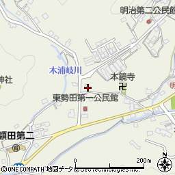 福岡県飯塚市勢田343周辺の地図