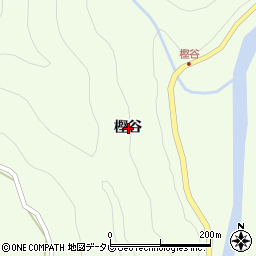 徳島県海部郡海陽町平井樫谷周辺の地図