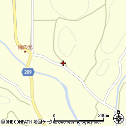 愛媛県上浮穴郡久万高原町上畑野川甲-833周辺の地図