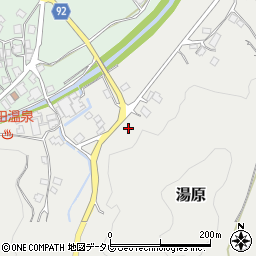 福岡県宮若市湯原周辺の地図
