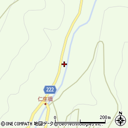 愛媛県伊予市中山町佐礼谷937周辺の地図