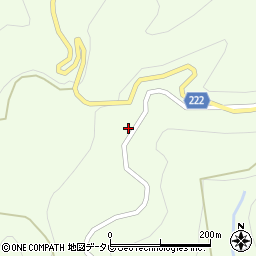 愛媛県伊予市中山町佐礼谷1325周辺の地図