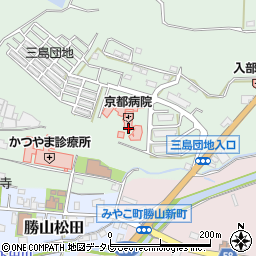 京都病院デイサービスセンター周辺の地図