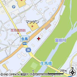上富田町消防第１分団周辺の地図