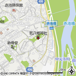 若八幡神社周辺の地図