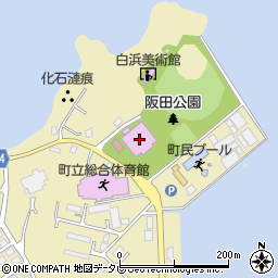 和歌山県西牟婁郡白浜町1-1周辺の地図