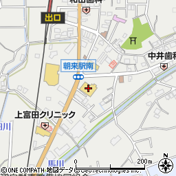 ファッションセンターしまむら上富田店周辺の地図