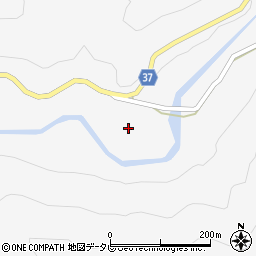 徳島県海部郡海陽町小川志尾周辺の地図