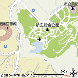 新庄総合公園屋外ステージ周辺の地図