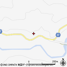 徳島県海部郡海陽町小川周辺の地図