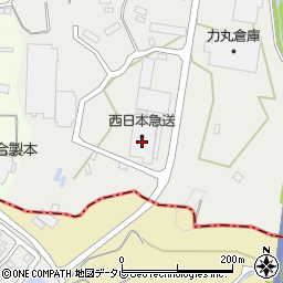 西日本急送古賀物流センター周辺の地図