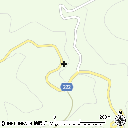 愛媛県伊予市中山町佐礼谷丙-188周辺の地図