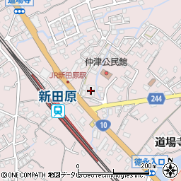 新田原斎場周辺の地図