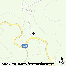 愛媛県伊予市中山町佐礼谷79周辺の地図