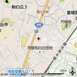 株式会社クボタ建機ジャパン　福岡営業所周辺の地図