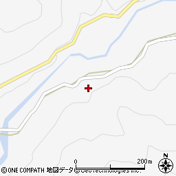 徳島県海部郡海陽町小川躑躅ゴソ周辺の地図