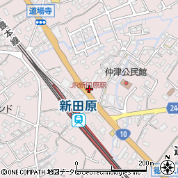 福岡京築農業協同組合　仲津アグリセンター周辺の地図