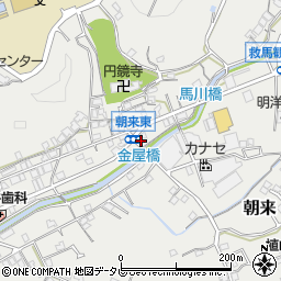 富田川サイクル周辺の地図