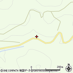 愛媛県伊予市中山町佐礼谷8号-405周辺の地図