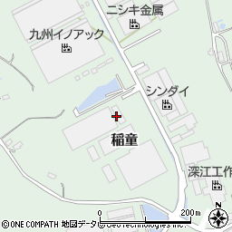 日本ＩＡＣ株式会社　九州工場周辺の地図
