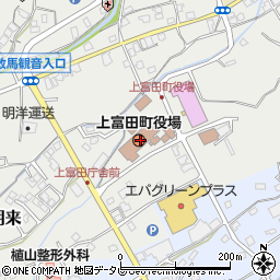 和歌山県西牟婁郡上富田町周辺の地図