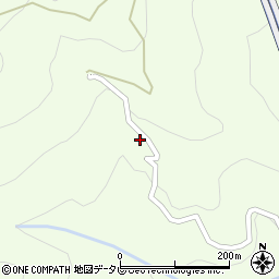 高知県長岡郡大豊町馬瀬107周辺の地図