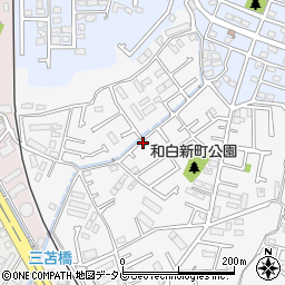 福岡県福岡市東区和白6丁目周辺の地図