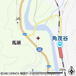 高知県長岡郡大豊町馬瀬243周辺の地図