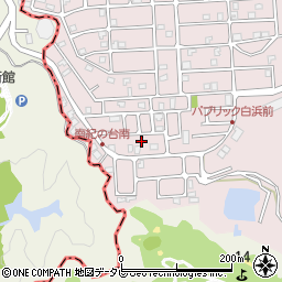 和歌山県西牟婁郡上富田町南紀の台55-8周辺の地図