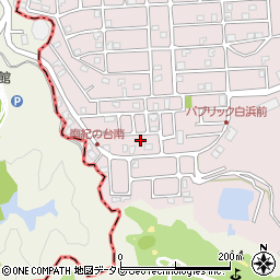 和歌山県西牟婁郡上富田町南紀の台55-10周辺の地図