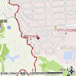和歌山県西牟婁郡上富田町南紀の台55-7周辺の地図