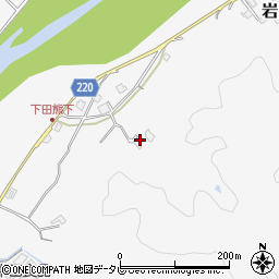 和歌山県西牟婁郡上富田町岩田612周辺の地図