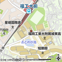 福岡工業大学附属城東高等学校吹奏楽部周辺の地図